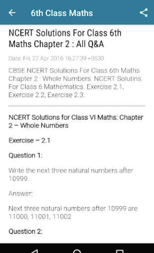 Class 6 Maths Solution NCERT 3