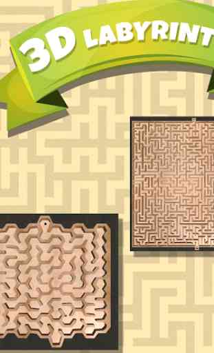 classico gioco de labirinto 3D 1