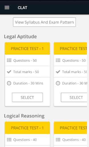 CLAT 2020: Law Exams Mock Tests 2