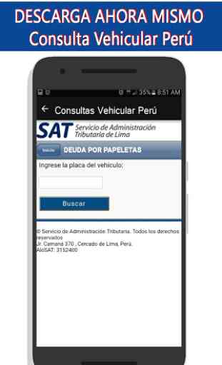Consulta Vehicular Peru 3