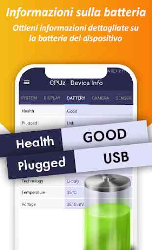 CPUz Pro-Informazioni dettagliate sul dispositivo 2
