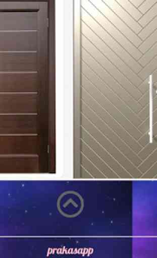 Design della porta in legno 3