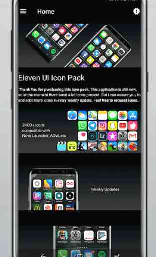 Eleven UI - IOS 12 Icon Pack 3