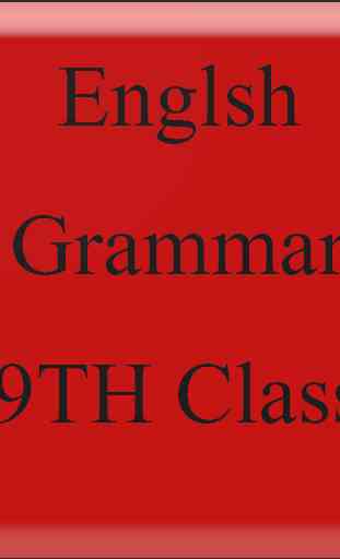 English Grammar 9th Class 1