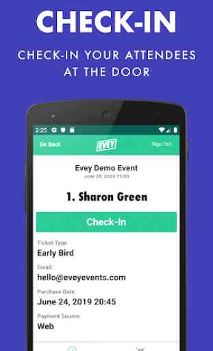 Evey Events - Check-In Manager 2