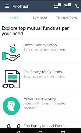 FinoTrust - Compare and Invest in top Mutual Funds 2