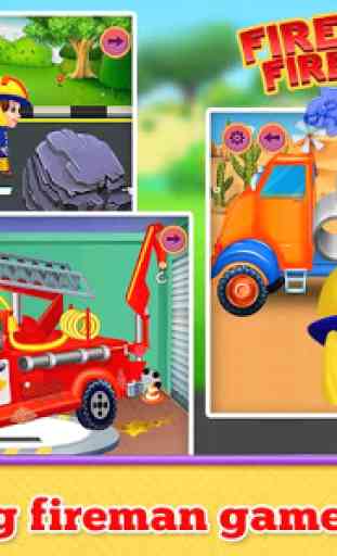 Firefighters Fire Rescue Kids - Fun Games for Kids 4