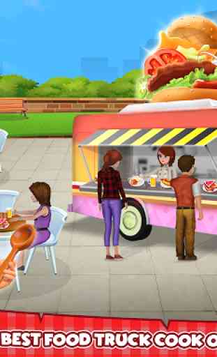 Food Truck Street Kitchen Cooking Games 3