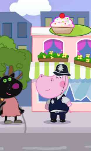 Giochi per bambini Poliziotto: Hippo Detective 2