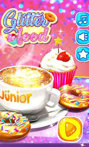 Glitter Food - Kids Cafe 1