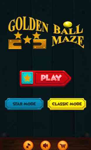 Golden Ball Maze: puzzle labirinto 1