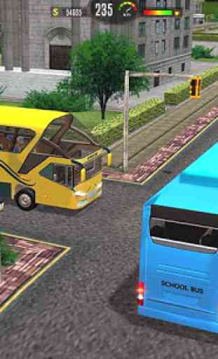 guida con autobus scolastici reali - di autobus 1