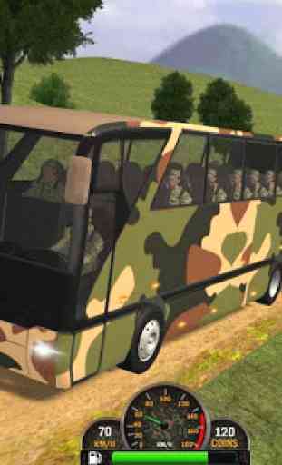 guida di autobus dell'esercito americano - squadra 4