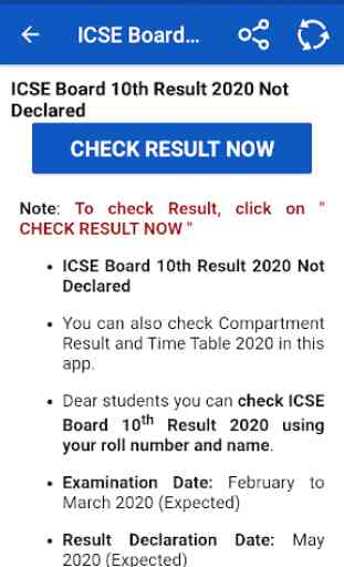 ICSE & ISC Board Exam Result 2020 4