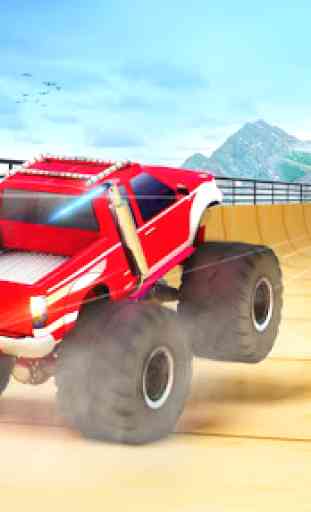 Impossible Monster Truck Stunts: Car Driving Game 2