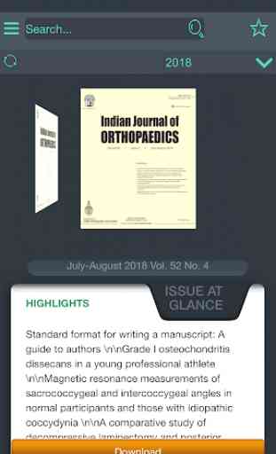 Indian Journal of Orthopaedics(IJOR) 1