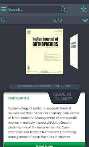 Indian Journal of Orthopaedics(IJOR) 2