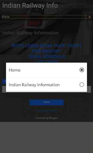 Indian Rail Info 1