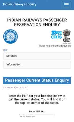 Indian Railway Enquiry and Reservation 3