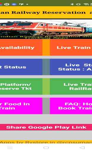 Indian Railway Reservation: All Train Enquiry 1