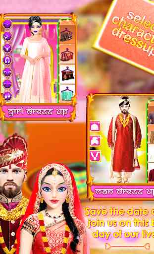 Indian Wedding Bride Arranged & Love Marriage Game 2