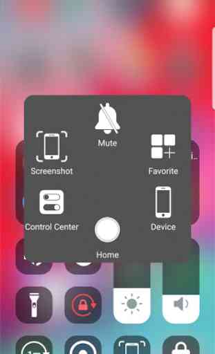 IOS Control Center e Assistive Touch 4