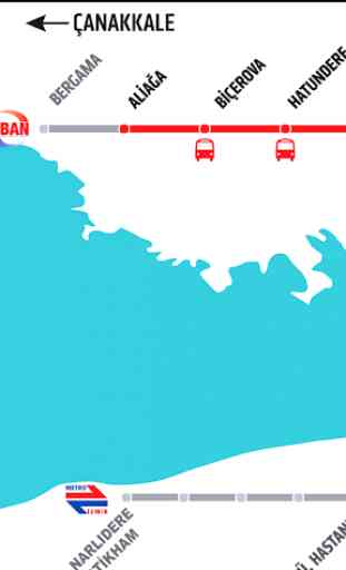 Izmir Metro & Tram Map 3