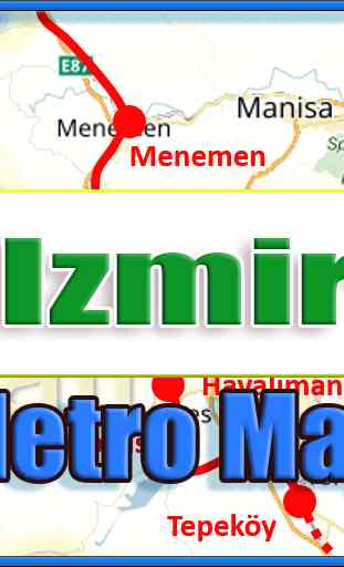 Izmir Turkey Metro Map Offline 1