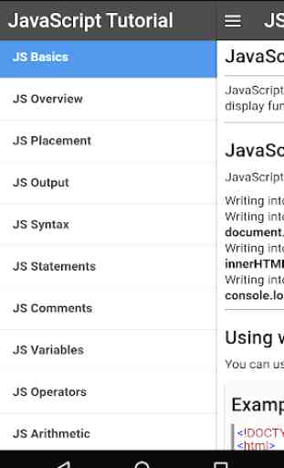 JavaScript Offline Tutorial 2