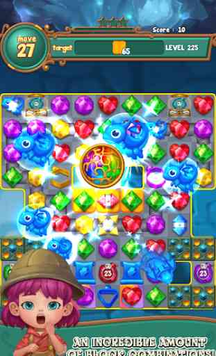 Jewels fantasy :  Easy and funny puzzle game 3