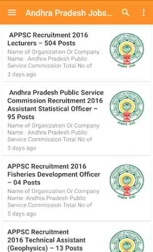 Jobs In Andhra Pradesh 2