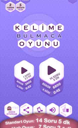 Kelime Bulmaca Oyunu - tv2 2
