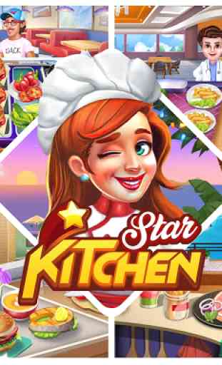 Kitchen Star Craze - Chef Restaurant Cooking Games 3