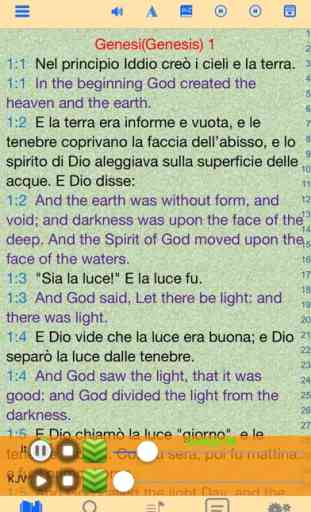 la Sacra Bibbia - Italiano Inglese 1