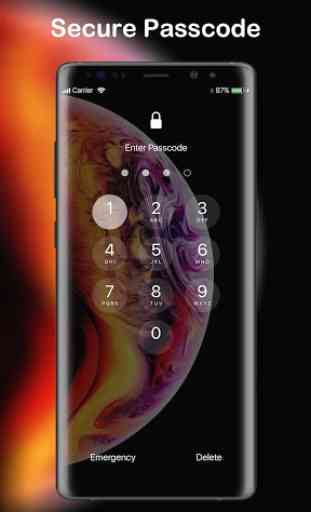 LockScreen Phone XS - Notifica 2