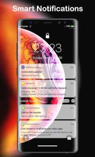 LockScreen Phone XS - Notifica 4