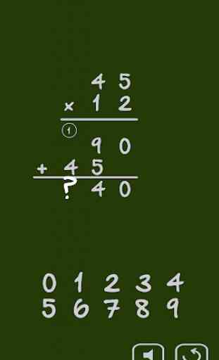 Math: Long Multiplication 3