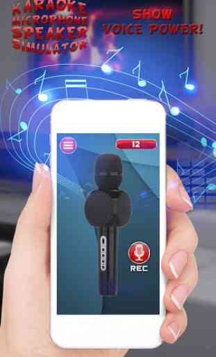 Microfono Karaoke Speaker Simulator 2