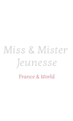 Miss & Mister Jeunesse 1