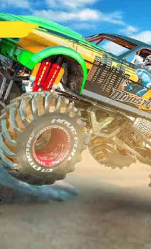 Monster Truck Crash Derby: Fearless Stunts 2019 4
