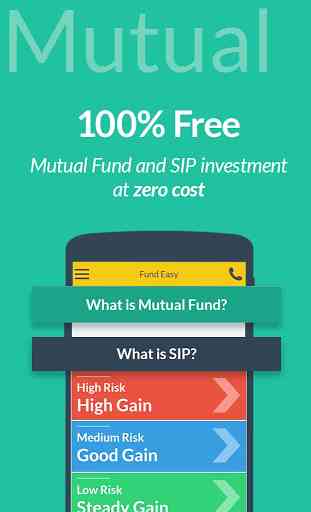 Mutual Fund Investment, SIP,  Save Tax - Fund Easy 1