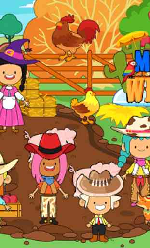 My Pretend Wild West - Cowboy & Cowgirl Kids Games 3