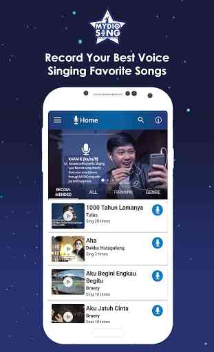 MYDIO Sing - Best Video Karaoke App 4