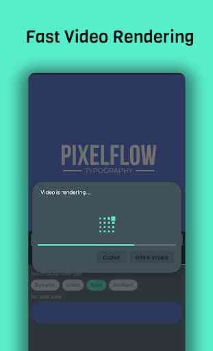 PixelFlow - Intro maker and text animator 4