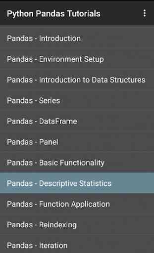Python Pandas Tutorial 1