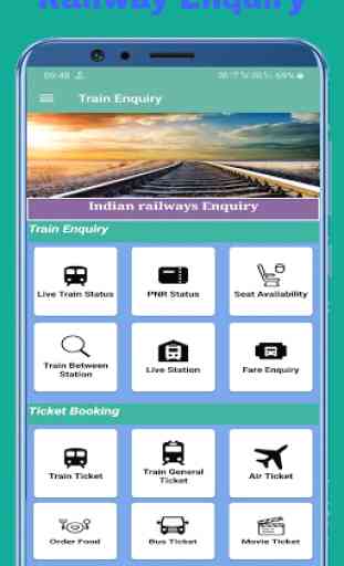Railway Ticket Booking, PNR, IRCTC & Live Train 1
