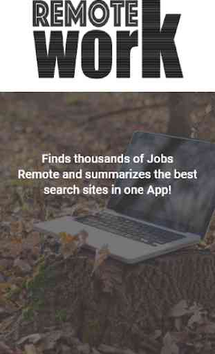 Remote Work - Find Remote Jobs 1