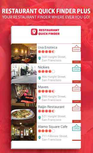 Restaurant Quick Finder 4