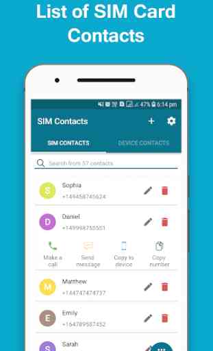 SIM Contacts 1