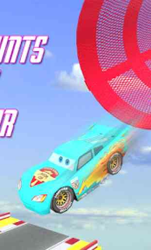 Splashy Superhero Vertigo racing : lightning car 3